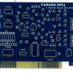 Печатная плата Yamaha OPL3 soundcard #52(1343)(зелёная маска)