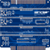 Печатная плата ZX to RC2014 Adapter #148(1352) (синяя маска) — изображение 2
